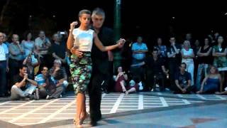 TANGO Presentación Luis Solanas y Sofia Jazmin Guerreiro 1 Glorieta Belgrano 27012016 [upl. by Seabury]