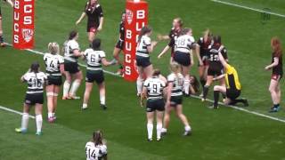 BUCS Womens Rugby Championship Final Highlights 2017 [upl. by Tamaru]