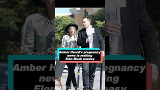 Why is the news of Amber Heard being pregnant again making Elon Musk uneasyforyou celebrity [upl. by Powder]