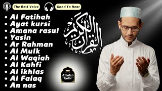 The heart touching voice of Al FatihahAyat kursiAmana rasulYasinRahmanAl MulkAl WaqiahAlKahfi [upl. by Elletsirhc]