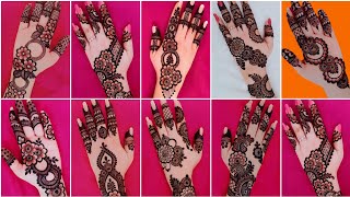 Simple Mehndi Design  Back Hand Mehndi Design  Eid Special Mehndi Design 2024 [upl. by Banna20]