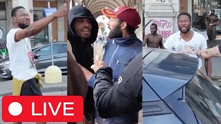 🚨 LIVE Illegal Migrants ATTACK Italians In Rome As Chaos Escalates [upl. by Nnylimaj]