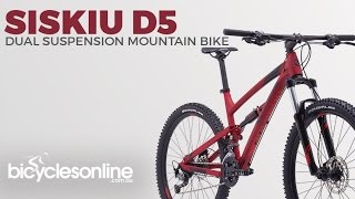 2017 Polygon Siskiu D5  Dual Suspension Mountain Bike [upl. by Kcam776]