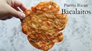 Puerto Rican Bacalaitos [upl. by Emmalee739]