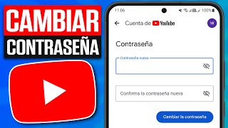 Cómo CAMBIAR la CONTRASEÑA de mi CANAL de YOUTUBE 2024 [upl. by Notnert]