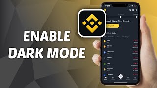 How to Enable Dark Mode on Binance [upl. by Roddie984]