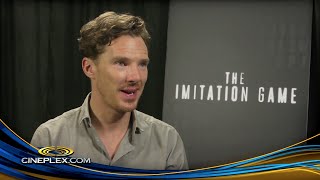 Benedict Cumberbatch on The Imitation Game Part 1 of 2  Cineplex Interview [upl. by Cleveland]