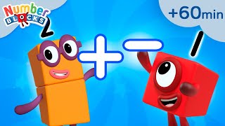 Aprende la SUMA y la RESTA  Episodios Completos  Numberblocks en Español [upl. by Martsen]