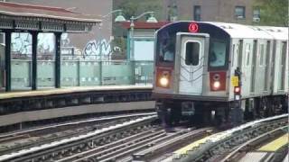 IRT White Plains Rd Line R142 2 amp 5 Trains at Jackson Ave [upl. by Kendra]