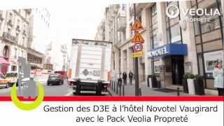 Pack D3E au Novotel Vaugirard  Veolia Recyclage amp Valorisation des Déchets [upl. by Burl739]