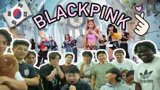 My College Friends React to BLACKPINK  ‘Pink Venom’ MV [upl. by Nortna835]