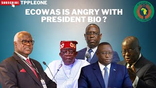 THE REGIONAL BODY ECOWAS IS ANGRY WITH PRESIDENT BIO [upl. by Roley]