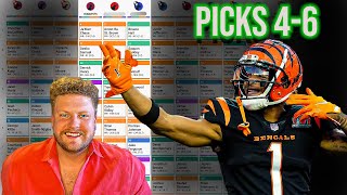 The Best 2024 Fantasy Football Draft Strategy Picks 4 5 amp 6 [upl. by Oivatco261]