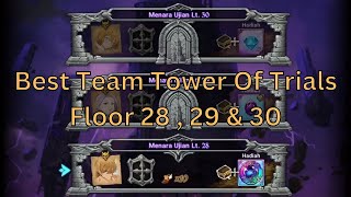 Tower Of Trials Floor 28 29 30 7DS The Seven Deadly Sins Grand Cross SDSGC [upl. by Richter]