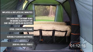 Kiwi Camping EZ Bed Set Up [upl. by Amlet]