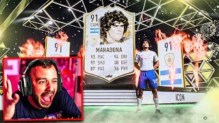 HO TROVATO MARADONA ICON FIFA 22 ITA [upl. by Musihc873]