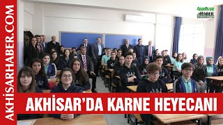 Akhisar Şeyh İsa Anadolu Lisesinde yarı tatil öncesi karne heyecanı yaşandı [upl. by Delainey]