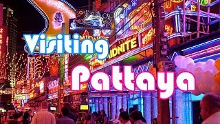 Asian Travel  Walking Street Pattaya Thailand Nightlife Video  Vacation Ideas  ShawnVideo [upl. by Fawnia]