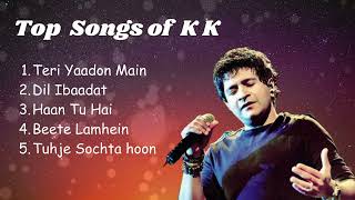 Top Songs of kk  Emraan Hashmi Songs  Best Songs  Hits Bollywood Songs  KK Songs  2024 [upl. by Girvin]