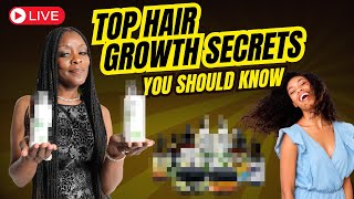 LIVE Top Hair Growth Secrets You Should Know [upl. by Hplar661]