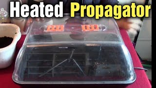 How to Use a Heated Propagator  Grow your Own [upl. by Sivet]