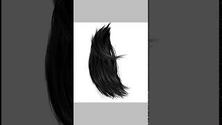 hair sample realistic ibispaintX I use this to edit gachalife editsdrawingshow to draw hair [upl. by Ladnor]