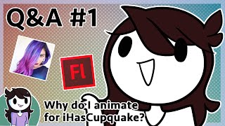 QampA 1 Why do I Animate for iHasCupquake [upl. by Ateuqirne]