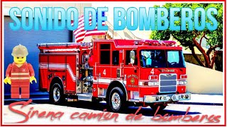 Sonido Sirena de Bomberos  Alarma de BOMBEROS SONIDO [upl. by Nataniel]