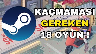 STEAM İNDİRİMDEKİ EN İYİ 18 OYUN  STEAM İLKBAHAR İNDİRİMLERİ 2024 [upl. by Yevoc72]