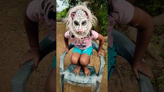 Khatarnak billi 😂😂😂 funny short viralvideo subscribe [upl. by Ayenet69]