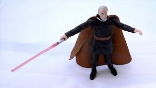 Count Dooku review  Hasbro Star Wars Revenge of the Sith rots clone wars [upl. by Ael]