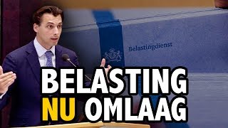 Belasting voor Alle Nederlanders Onmiddellijk Omlaag [upl. by Aerb586]