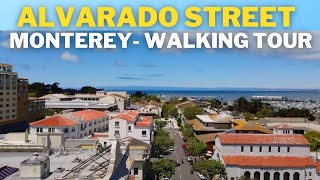 Monterey California Historic Alvarado Street Guided Walking Tour [upl. by Rumery]