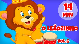 O Leãozinho Vol 6  Giramille 14 min  Desenho Animado Musical [upl. by Aural]