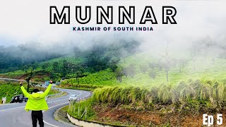 Kashmir of South India  MUNNAR🌳🏔️  Ep 5  Saga Vlogz munnar kodaikanal kurnool [upl. by Hoopen]