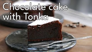 Chocolate Cake with Tonka  Gluten Free  How to make Moist Chocolate Cake [upl. by Dirfliw813]