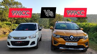 Renault Triber Drag Race  Triber vs Alto  1 CC Me Itna Fark😂  Shivansh Sharma  vlog22 [upl. by Liss308]