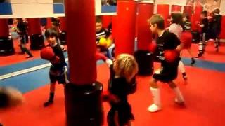 Lezione KickBoxing bambini [upl. by Urd]