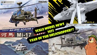 Scale model news  2023 year of the helicopter [upl. by Lein]