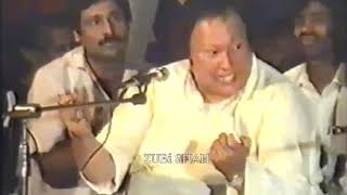 Shah e Mardan e Ali Live By Ustad Nusrat Fateh Ali khan ji Private Mehfil [upl. by Weidner]