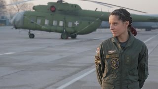 Gospodarica srpskog neba Anja Krneta je jedina žena pilot u Vojsci Srbije [upl. by Domenech]