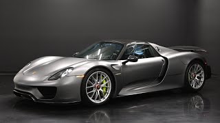 Porsche 918 Spyder Weissach Pack  Revs  Walkaround in 4k [upl. by Neggem]