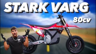 PROVO LA MOTO ELETTRICA PIU POTENTE AL MONDO 80cv test Stark Varg 2023 [upl. by Anairam]