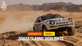 Dakar Classic Highlights  Stage 1  dakar2024 [upl. by Uuge]