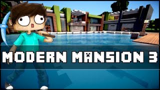 Minecraft  Modern Mansion 3 [upl. by Bail]