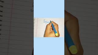 wordofthedayenglish shortvideo handwriting [upl. by Dadinirt39]