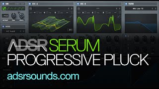 Serum tutorial  Progressive House Pluck [upl. by Leary550]