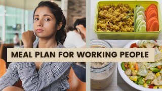 Healthy Meal Plan For Office Going People College Going Students  Easy amp Time Saving Recipes [upl. by Pubilis]