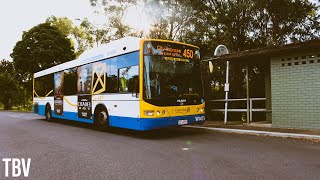 SEQ AU 450 IB v1 Riverhills West to Queen Street Bus Station via Jindalee No Sinnamon Village [upl. by Yliak962]