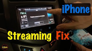 2012  2016 GM MyLink  IntelliLink Radio Playback Source Is Not Available Error Fix Chevy Sonic [upl. by Aerdnaz]